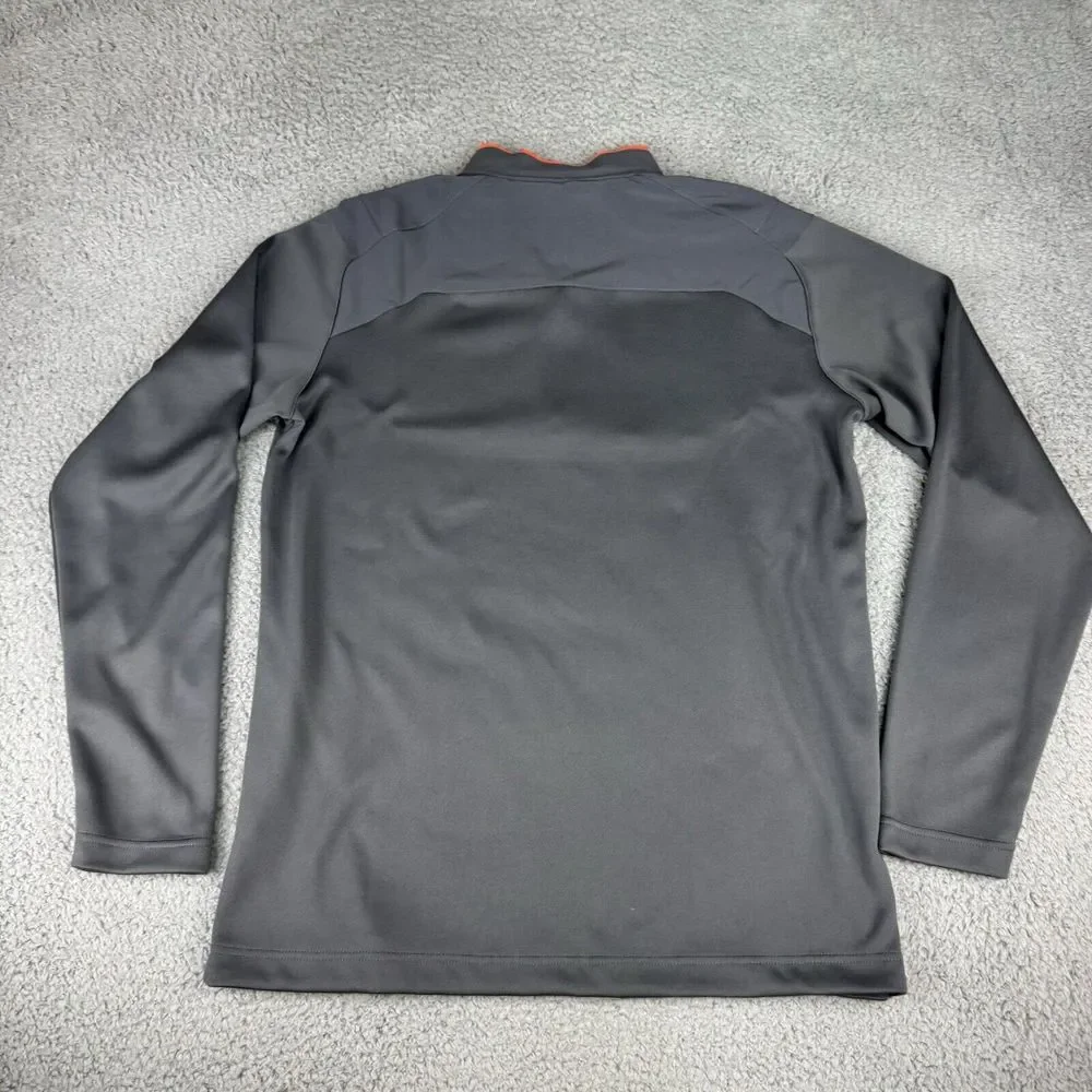 Nike Gilet Mens M Grey Golf Tour‎ Performance Dri Fit Medalist 1/4 Zip Jacket